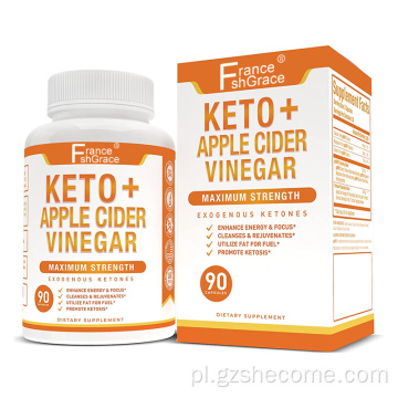 Keto Apple Cider octu utrata masy ciała kapsułki keto